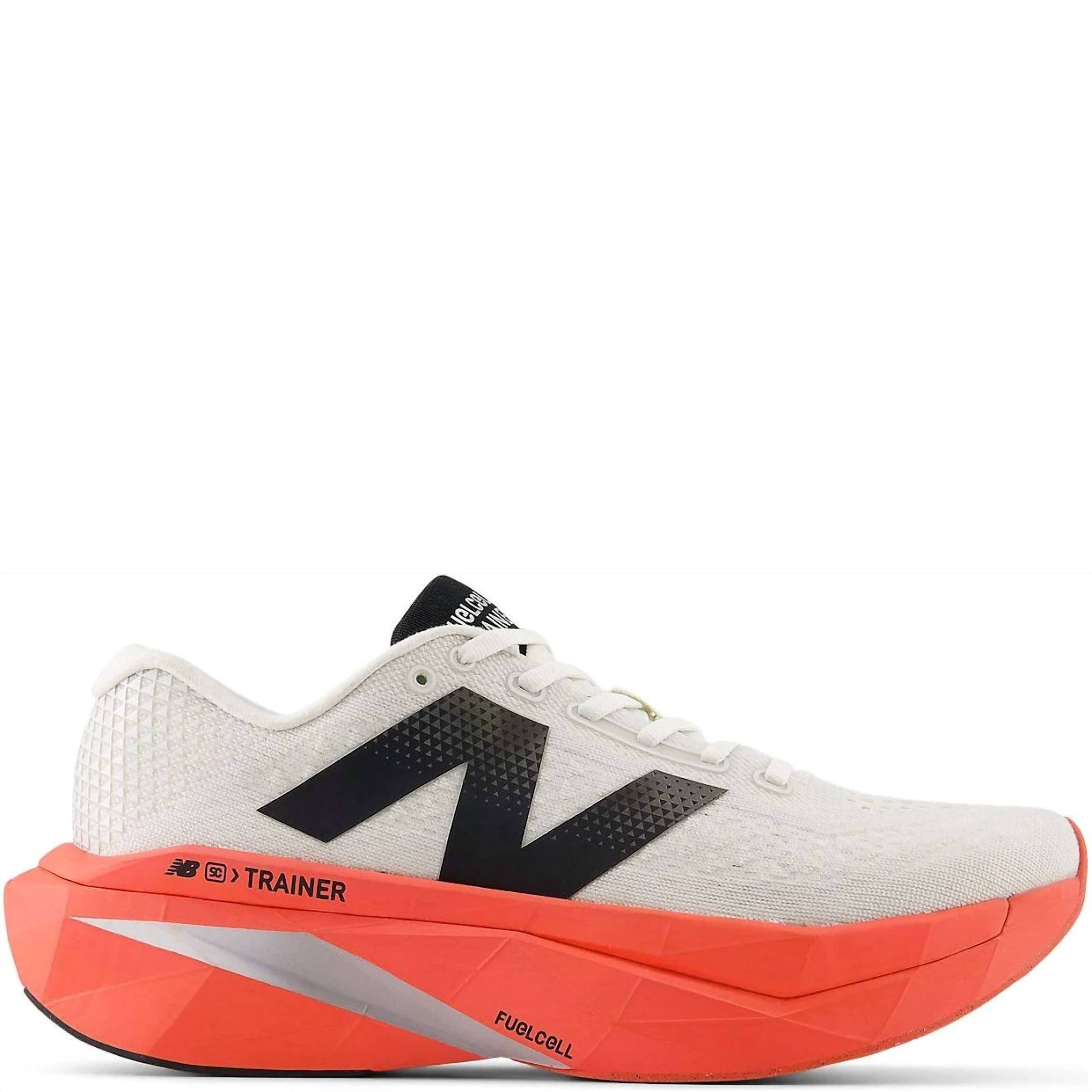 New New Balance Men's Fuelcell Supercomp Trainer V3 Running Shoes In Red White